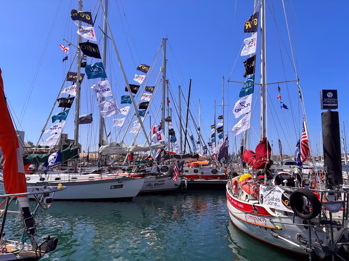 Golden Globe Race 2026: la flota llega a Les Sables - Actualidad - Actualidad náutica