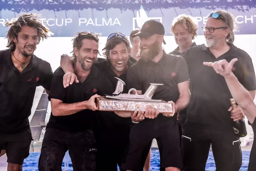 Rose Makes History and Wins the Superyacht Cup Palma for the Third Year in a Row
